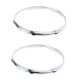 thumbnail image 4 of Aro de Caja para Accesorios para Tambores - 13 pulgadas 6 hoyos Sunnimix  Borde del anillo del aro del tambor de la trampa, 4 of 7