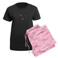 thumbnail image 5 of CafePress - Catch Me If You Can Women's Dark Pajamas - Women's Short Sleeve Print T-Shirt and Pants Dark Cotton Pajama Set, 5 of 7