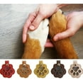 thumbnail image 7 of Dog Hair Collector Keychain, Cute Paw Shaped Pet Souvenir Keychain, Leather Commemorative Dog Hair Souvenir Keychain, 7 of 7