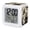 Beige,Oatmeal,Charcoal,Black, variant on Halloween Digital Alarm Clock for Bedrooms,Smart LED Alarm Clock with 7 Color Changing Night Light,Black Ghost Bats Witch Silhouette Horror Plaid Gray Silent Wake Up Clocks for Sleep Study 3.2"x3.2"
