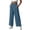 Blue-pants, variant on Aezemi Loose Fit Pants for Women Flowy Palazzo High Rise Straight Leg Elastic Waist Trousers with Pockets Summer Beach Vacation Casual Comfy Pants XXL