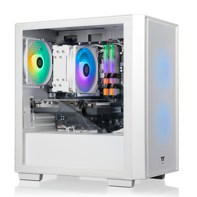 Thermaltake Gaming Desktop PC NE R76-H16 AMD Ryzen 7 5700 16GB DDR4 1TB SSD AMD Radeon RX 7600