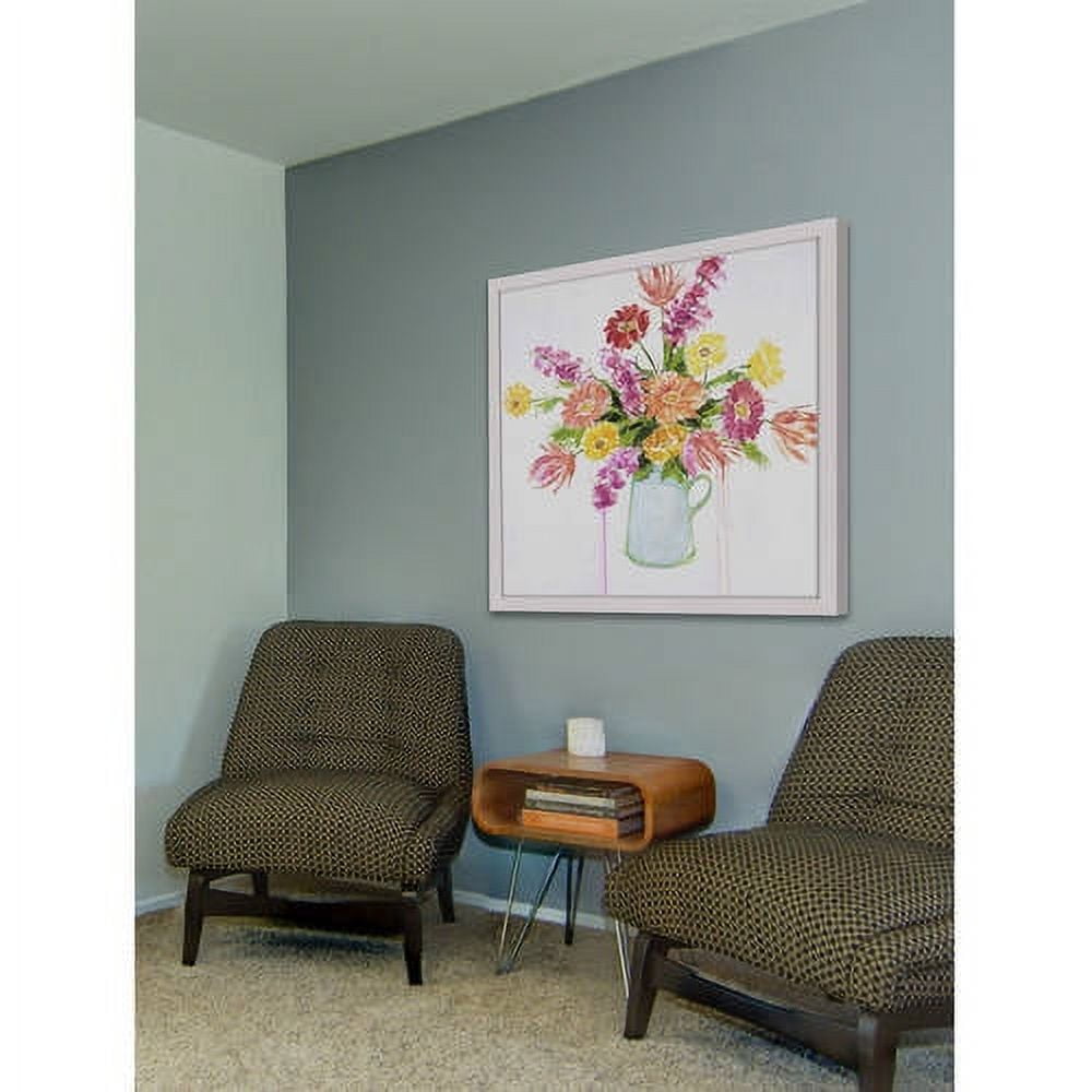 Marmont Hill - "Garden Bloom I" by Julie Joy Framed Painting Print