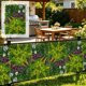thumbnail image 1 of Panel de Cercado de Seto Artificial 60x40cm Pantalla de Privacidad de Hojas Falsas para Balcón Jardín Decoración Exterior, 1 of 6