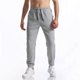 thumbnail image 4 of Pantalones largos para hombre, informales, de moda, con cintura elástica, lisos, largos y elásticos, de poliéster, 4 of 6
