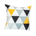 thumbnail image 4 of Throw Pillow Almohada de Cojín Geométrico Clásico de Almohada Decorativa Del Hogar Sofá Cama Coche 18''x 18 '' * Sunnimix fundas de almohada, 4 of 8