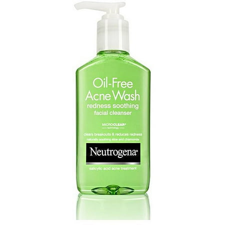 Neutrogena Redness Soothing Facial Cleanser Oil-Free Acne Wash - 6 Fl Oz