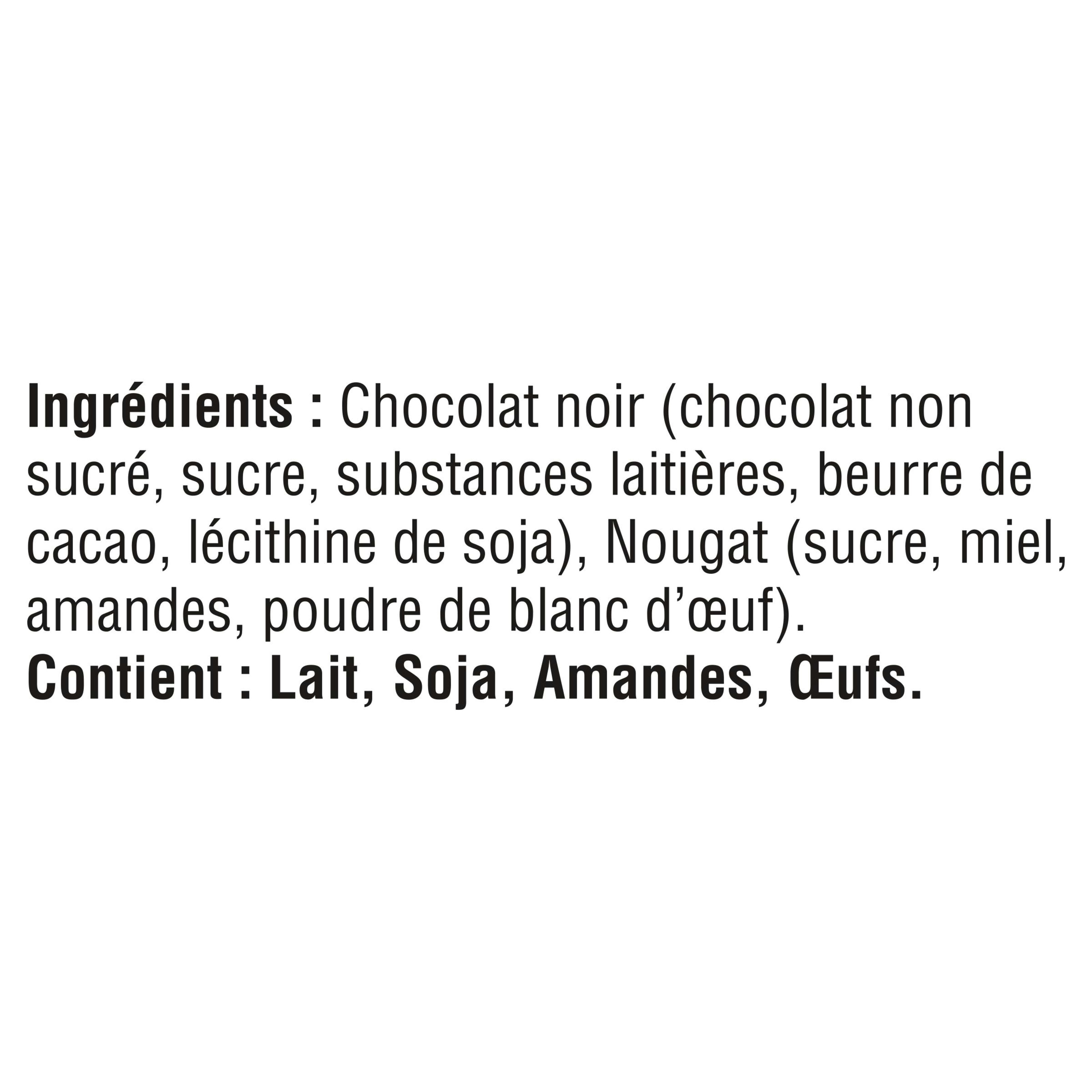 TOBLERONE, Dark Chocolate Bar with Honey and Almond Nougat, Holiday Chocolate, Holiday Gift, 360 g