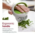 thumbnail image 7 of Zyliss Fastcut Herb Mincer Tool, Stainless Steel Blade, Green and White 9-inches, 7 of 7