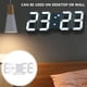 thumbnail image 5 of ODOMY 3D LED Reloj de Pared Digital y Escritorio Reloj Alarm Sala de Estar Decoración Del Hogar, 5 of 14