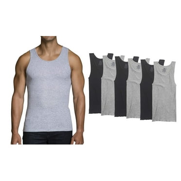 Hanes Men's Fresh IQ White V-Neck T-Shirt 6+1 Free Bonus Pack - Walmart.com