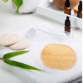 thumbnail image 3 of Body Scrubber Crafts of Egypt - Almohadilla para lufa natural egipcia (paquete de 2 unidades), 3 of 7