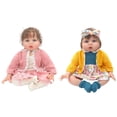 thumbnail image 2 of Ropa de muñeca para muñecas de 50 a 55 cm con abrigo, diadema y calcetines, 2 of 6