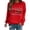 Red, variant on Baqcunre Valentine'S Day Shirts For Women 2024 Sweatshirt Cute Heart Shaped Printed Pullover Crewneck Shirt(Black S-4XL),Long Sleeve Shirts For Women Graphic Tees Womens Fashion Womens Tops