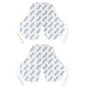 thumbnail image 1 of Electrodos adhesivos Axion (2 unidades), forma ideal para terapia TENS en cuello, espalda y hombros | Electrodos autoadhesivos reutilizables para unidades TENS, 1 of 5