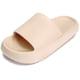 thumbnail image 1 of Pantuflas Rosyclo Cloud Antideslizantes de secado rápido con suela de 4 cm en color marrón, 1 of 5