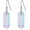 Style 7, variant on 925 Sterling Silver Moonstone/Turquoise Dangle Earrings, Heart/Bead/Flower/Teardrop Dangle Drop Earrings Jewelry for Women Mother Wife Lover