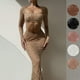 thumbnail image 2 of Traje de vestir con falda de sirena con top de diamantes de imitación sexy para mujer popular, 2 of 5