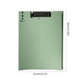 thumbnail image 3 of Hovmgk Vertical Folder Board for Office and School, Thickened Writing Clipboard Organizer with Color Clips, Durable Plastic Document Storage, Home and Student File Management, 3 of 8
