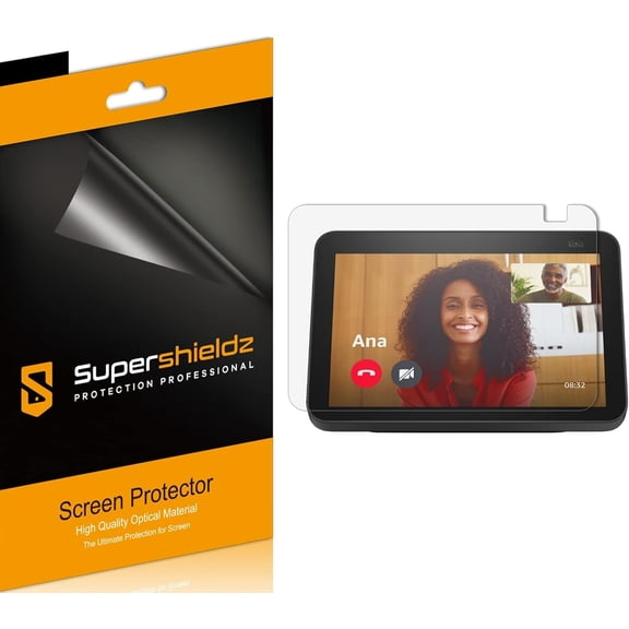(3 Pack) Supershieldz Anti-Glare (Matte) Screen Protector Designed for Echo Show 8 (2nd Generation, 2021 released)