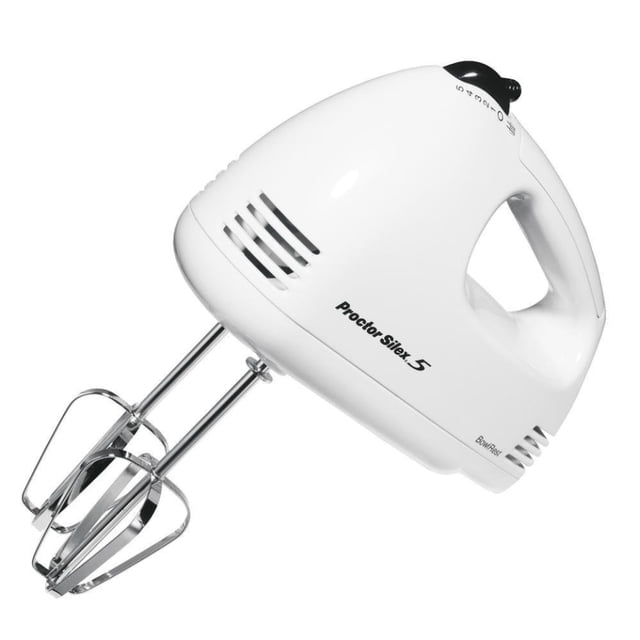 BATIDORA MANUAL 5VEL 125W BLANCO PROCTOR SILEX Proctor Silex 62515PS