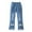 Beige - A, variant on Zwiiyzr 3-13Y Toddler Kids Baby Girls Bell Bottom Jeans Fashion Cute Sweet Bow Flared Trousers Denim Pants Blue