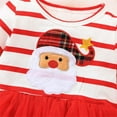 thumbnail image 3 of dmqupv Overall Dresses for Girls Toddler Kids Baby Girls Christmas Long Sleeve Tulle Tutu Dress Overalls for Toddler Girls Dress Red 3-6 Months, 3 of 5