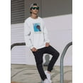 thumbnail image 2 of Palms And Frames Design Sweatshirt Men -Image by Shutterstock, Male 4X-Large, 2 of 4