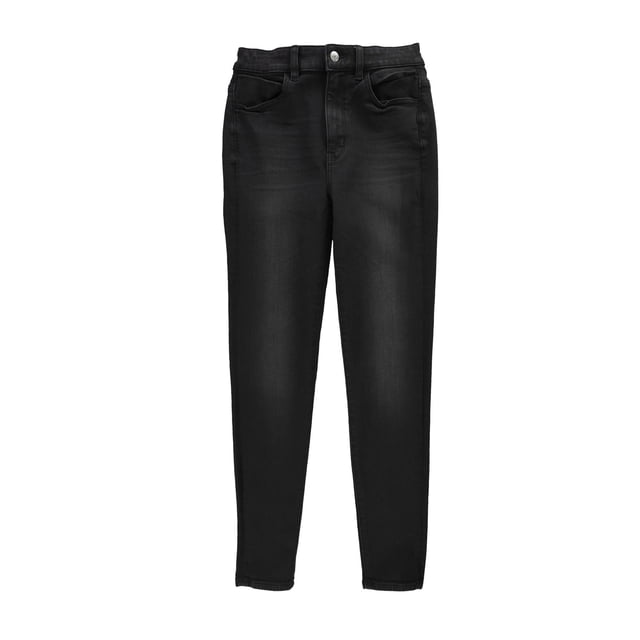 American Eagle Womens Busted Knee Jeggings black 4x26