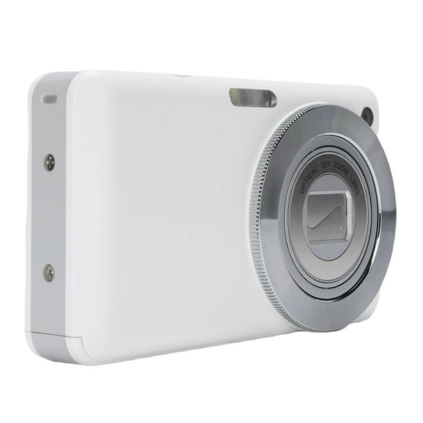 Cámara Digital 4K Para Fotografía, Cámara De Vlogging Wifi HD De 64MP Con Zoom óptico 12x, Pantalla Incorporada De Pantalla De 3 Pulgadas, Diseño De Lente Retráctil, Cámara