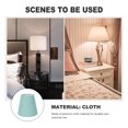 thumbnail image 3 of FUTUREORYY Green Cloth Lamp Shade for Home Use Durable Design Suitable for Bedroom Living Room 1pc, 3 of 6