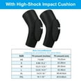 thumbnail image 4 of TUOYR Compression Elbow Pads Elbow Compression Sleeve Padded Elbow Arm Protection Brace for Football Basketball, 4 of 8