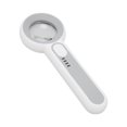 thumbnail image 1 of Magnifying Glass, Illuminated Handheld Magnifier High Clarity Touch Button 11X Ergonomic Long Handle 3 Levels Brightness  For Coins For Reading, 1 of 8