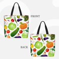 thumbnail image 2 of Balery Vegetables2 Bolsa de Mano para Mujeres con Cremallera, Bolsa de Gimnasio con Compartimentos, Bolsa para Laptop, Bolsa para Trabajo, 2 of 7