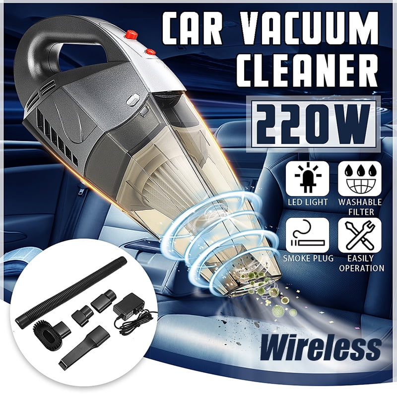 6in1 Handheld Cordless Car Vacuum Cleaner Wet&Dry Dust Cleaner Hoover