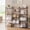 black, variant on Industrial Triple-Column Bookcase – 11 Adjustable Shelves, 100LB/Shelf Capacity, Steel Frame & Particle Board