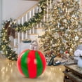 thumbnail image 5 of Qocolhg Christmas Decorations Indoor Outdoor Clearance! 2024 Christmas Decoration Balloons 55cm Outdoor Christmas Inflatable Decorated Ball Pvc Inflatable Christmas Ball Christmas Tree Decorations, 5 of 9