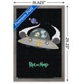 thumbnail image 3 of Rick And Morty - Space Wall Poster, 14.725" x 22.375", Framed, 3 of 3