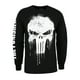 thumbnail image 1 of The Punisher - Camiseta Calavera de Manga Larga para Hombre (Negro, Blanco), 1 of 4