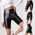 thumbnail image 2 of PEASKJP Yoga Leggings Ruched Booty High Waist Seamless Leggings Compression Tights, Black M, 2 of 2