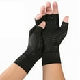 thumbnail image 2 of 5 Pairs Workout Gloves, Exercise Gloves for Weight Lifting for Compression Gloves for Women,Fingerless Gloves Men Medium Size, 2 of 6