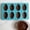Blue-BU-home supplies, variant on LEFTHIGH Home 8-piece Easter Egg Silicone Cake Mold Non-stick Silicone Jelly Candy DIY Baking Food Grade Set Home