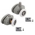 thumbnail image 4 of GROWTH TANK Shower Door Rollers Glass Sliding Door Wheels Hardware Multiuse Lightweight Easy to Assembly Pulley for Window Moving Doors Single Wheel 23mm, 4 of 9