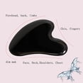 thumbnail image 5 of Gua Sha Jade Stone Gua Sha Massage Tool, Guasha Tool for Face and Body Skin Massage. Tools for SPA Acupuncture, Pink Stone for Body Face Neck and Eye, Skin Care Gift for Woman (Pink), 5 of 10