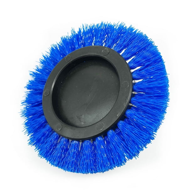 8PCS Cepillo de taladro para cepillo de limpieza de taladro Cepillo de llanta de automóvil Cepillo de limpieza de taladro eléctrico Limpieza de ruedas para llantas, azulejos, bañera, ladrillos, azul ShuxiuWang 8390613522252