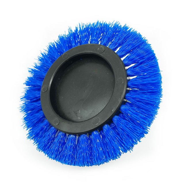 8PCS Cepillo de taladro para cepillo de limpieza de taladro Cepillo de llanta de automóvil Cepillo de limpieza de taladro eléctrico Limpieza de ruedas para llantas, azulejos, bañera, ladrillos, azul