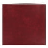 Pioneer Leatherette Post Bound Album 12"X12"-Burgundy