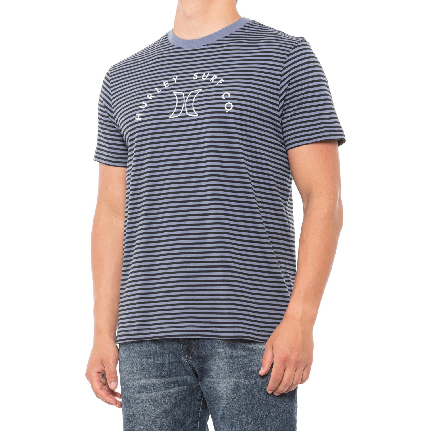diffused blue shirt