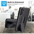 thumbnail image 6 of Samsung Galaxy A14 6.6" (2023) Shell Holster Combo Case + 3-Pack Glass Screen Protector, 6 of 9
