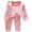 D4-Pink, variant on CAUYDY Toddler Girls Sleepwear Baby Boys Pajamas Long Sleeve Top and Pants 2Pcs Set Cute Little Kid Outfits Fall Winter Sizes 4-5 Years,Red
